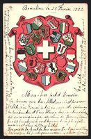 Schweiz / Suisse, Wappen der Schweizer K