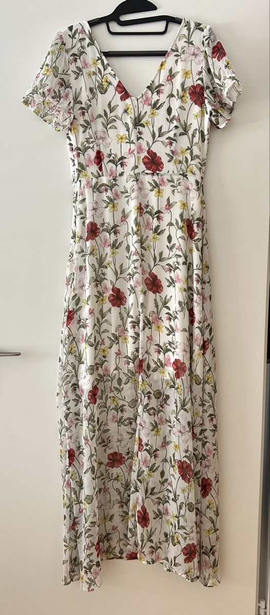 Vestiti: Maxi Sommerkleid mit Floralmuster, Gr. S/M – Usato da Spiez venduto da gerybe 2