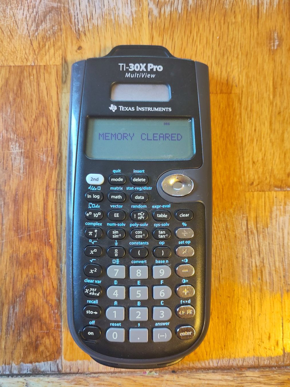 Texas Instruments Taschenrechner: Texas Instruments TI-30X Pro Multiview Schulrechner – Gebraucht aus Solothurn von sam9129