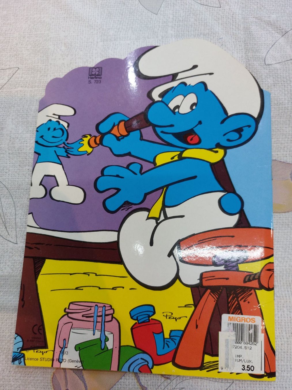 BD: Schlumpf Malbuch – D'occasion à Unterseen par Ruia3333 1