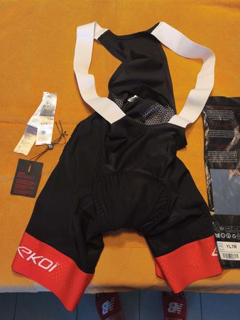 Neue Ekoi Radhose Grösse L Perf Gel Memory Evo Rot Sommer 🚲