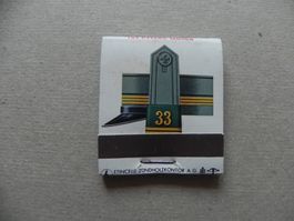 Militär Armee Uniform Abzeichen Zündholz Bier Gradabzeichen