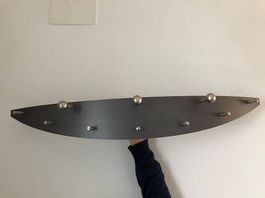 Hochwertige Wandgarderobe schlicht und schön 