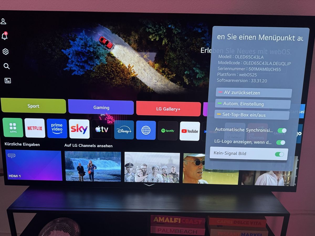 LG Fernseher: LG OLED65C43LA 65" Smart TV - Immersive Viewing Experience – Neu (gemäss Beschreibung) aus Zürich von hes_8yqd