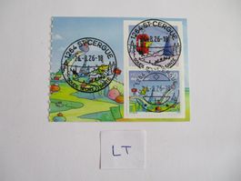 Voll Letzttagsstempel der Poststelle 1264 St-Cergue