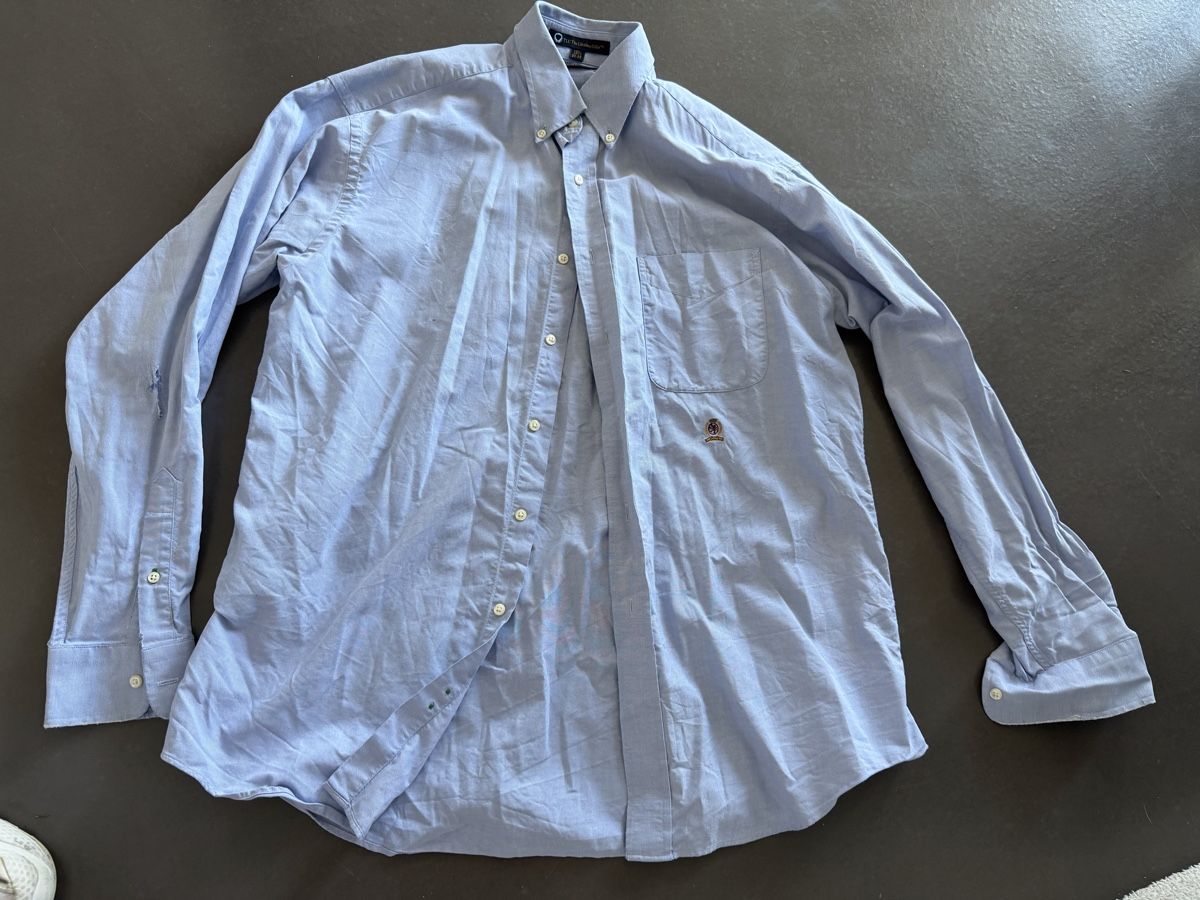 Camicie: Vintage Hemd, hellblau, Grösse L – Usato da Zürich venduto da mel_p7z9