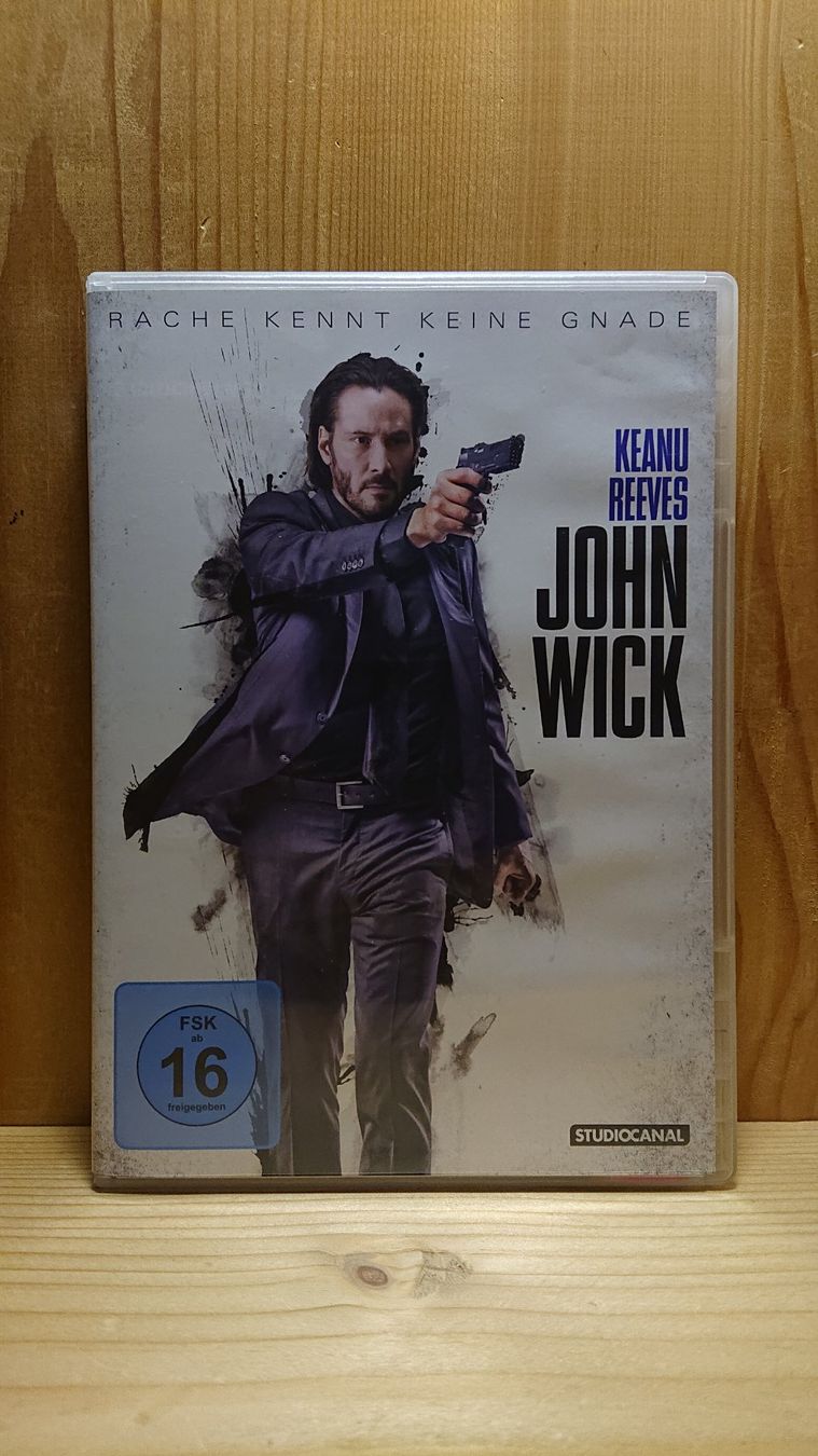 Alle DVDs: JOHN WICK DVD mit Keanu Reeves – Gebraucht aus Wilderswil von Exebub