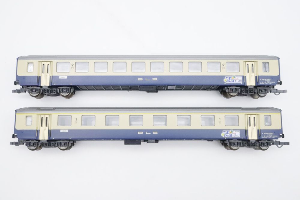 Lima Modelleisenbahnen: Lima 309511K + 14K BLS "75 Jahre BLS" H0 DC – Gebraucht aus Basel von Railfun 1