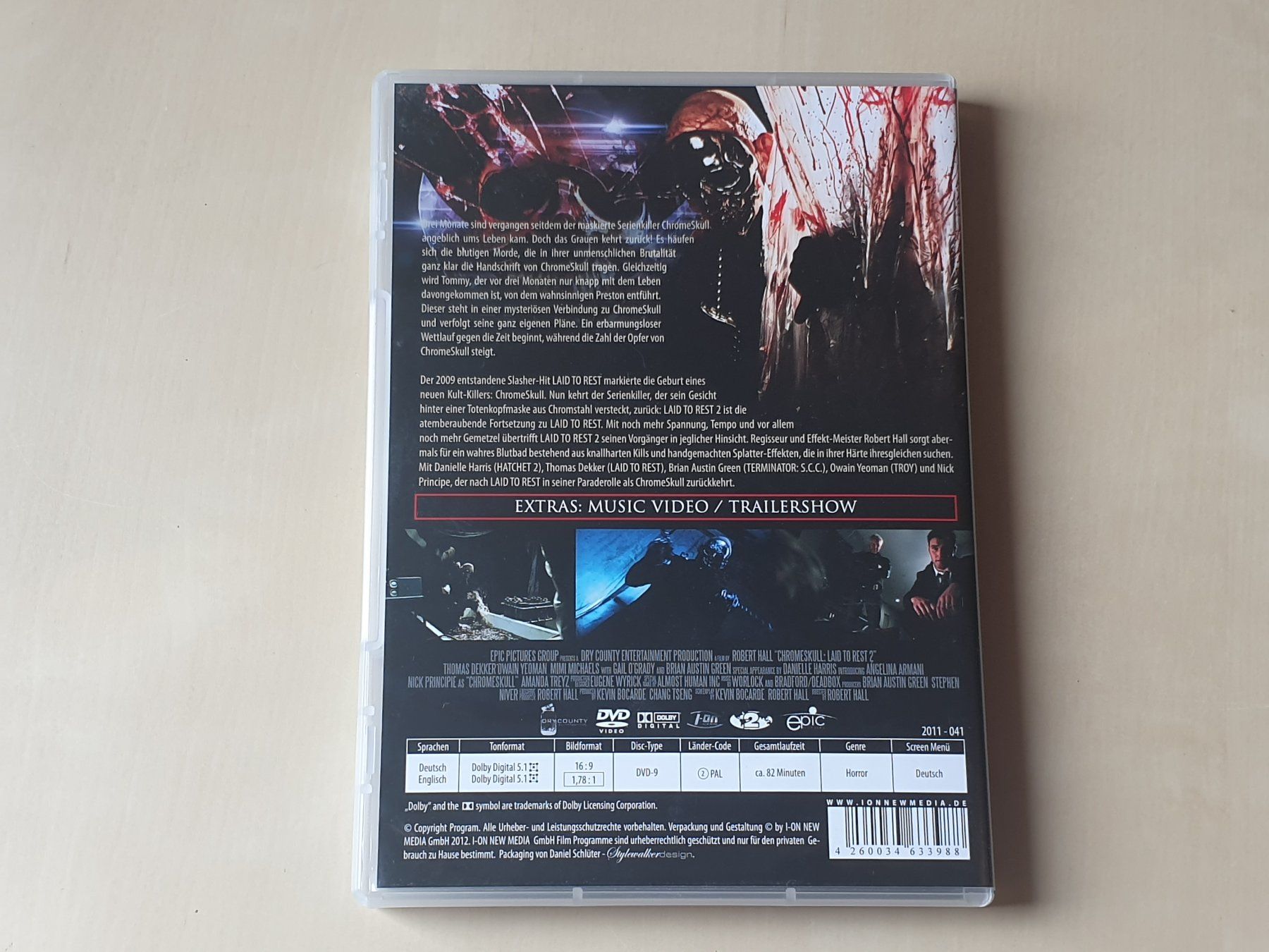 Tutti i DVDs: Chromeskull Laid to Rest 2 – Usato da Stansstad venduto da collectorsshop 1
