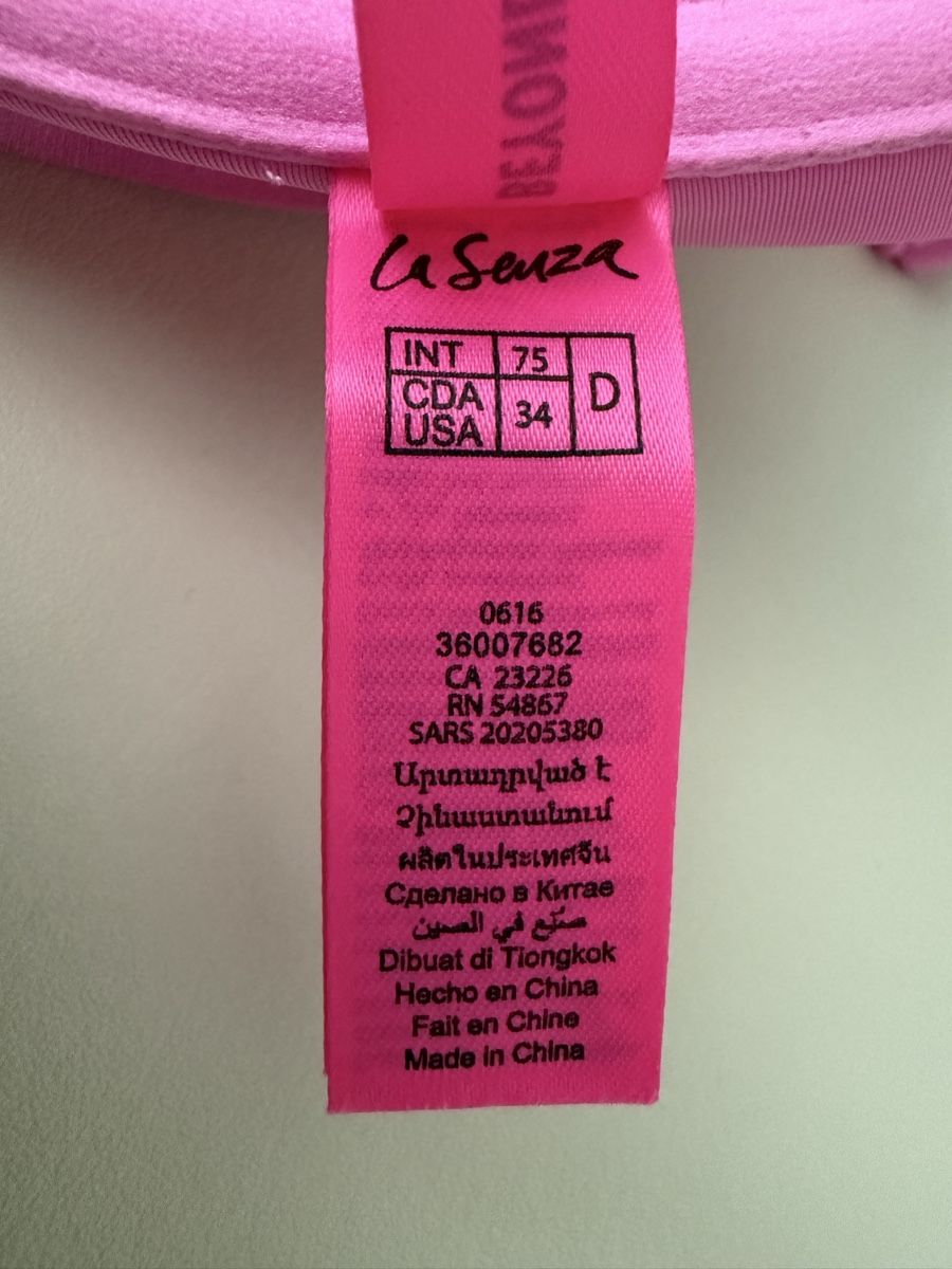 Altra biancheria intima: La Senza BH 75D Pink, Push-Up – Nuovo (secondo la descrizione) da Niederhasli venduto da R__A 2