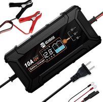 DCHOUSE 12V 5A Autobatterie Ladegerät mit LCD-Display