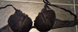 Passionata BH Schwarz Spitze Gr. 80B Push-up Dessous