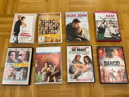 57 DVD's & Bluray-Discs / verschiedene Filme + Kategorien