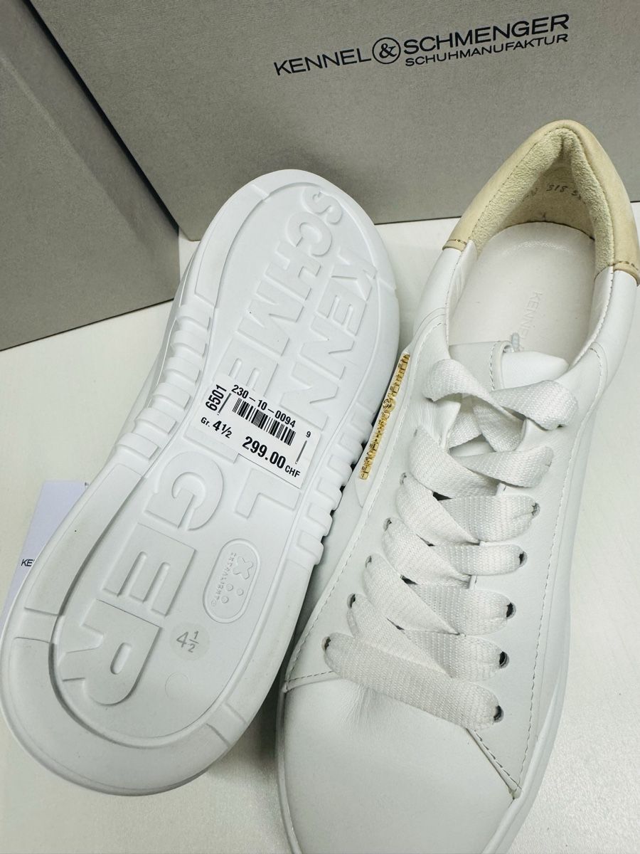 Kennel + Schmenger Damenschuhe: Kennel & Schmenger baskets blanches, Taille 37.5 - Neuf! – Neu und originalverpackt aus Brügg BE von Goob 7