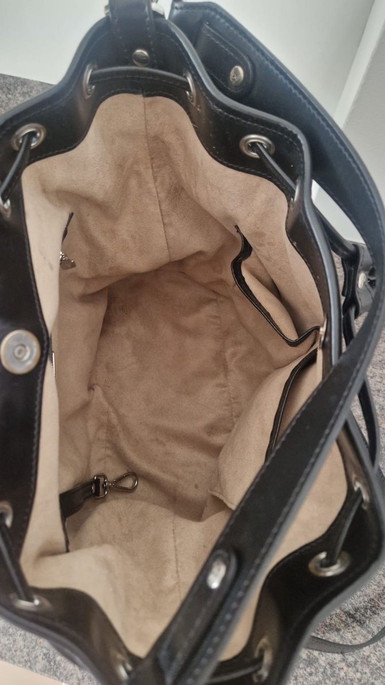 Maison Mollerus Borse da donna: Mollerus Beuteltasche Schwarz – Usato da Egg b. Zürich venduto da sar_p69d 2