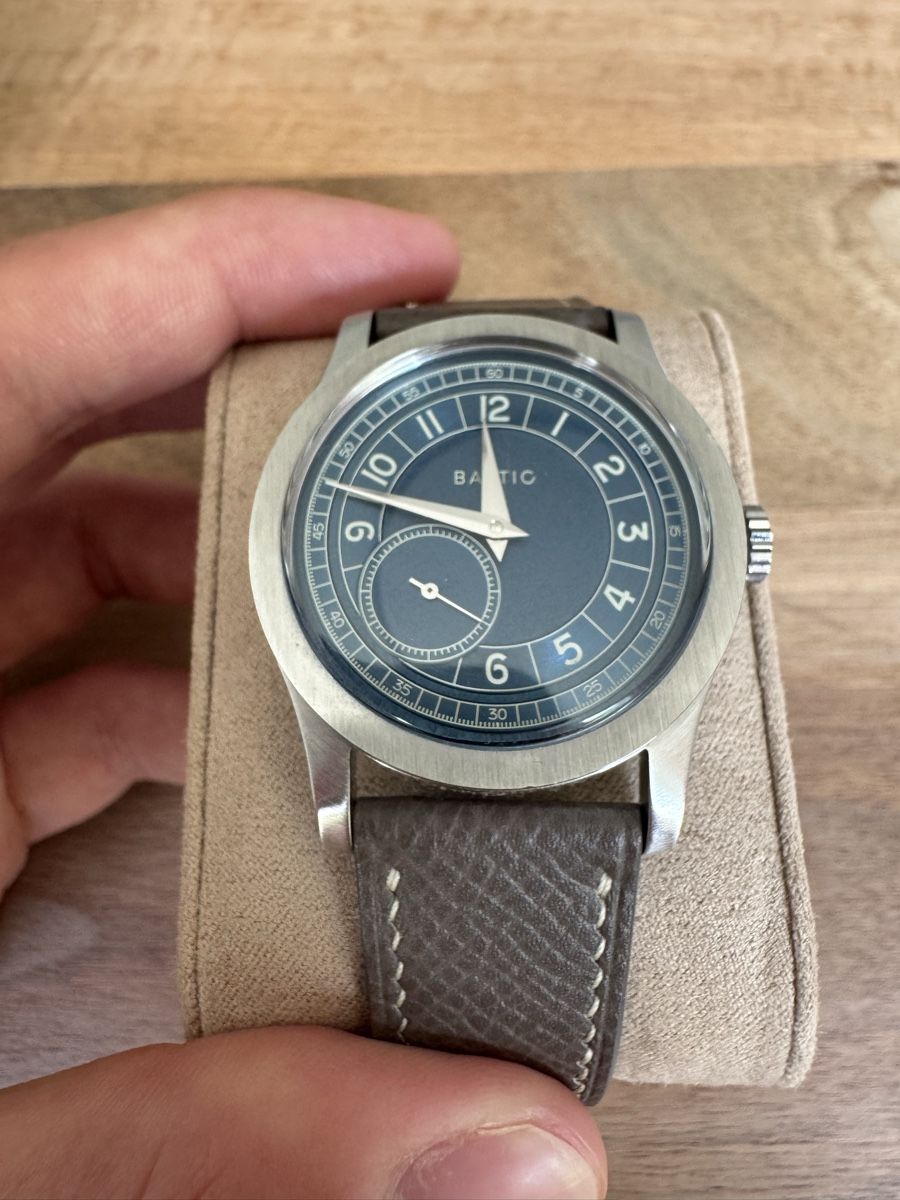Baltic Uhren: Baltic MR Blue Roulette – Gebraucht aus Glarus von Filou- 2
