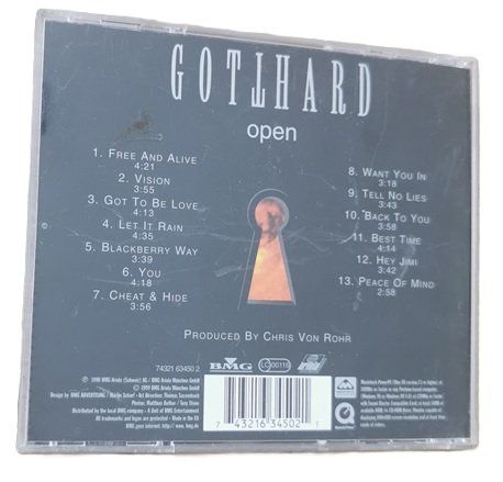 CDs: Gotthard – Open  (CD) – Gebraucht aus Wilen b. Wollerau von morethanmusic 1