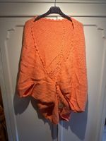 STRICKJACKE DAMEN,ORANGE,EINZELSTÜCK