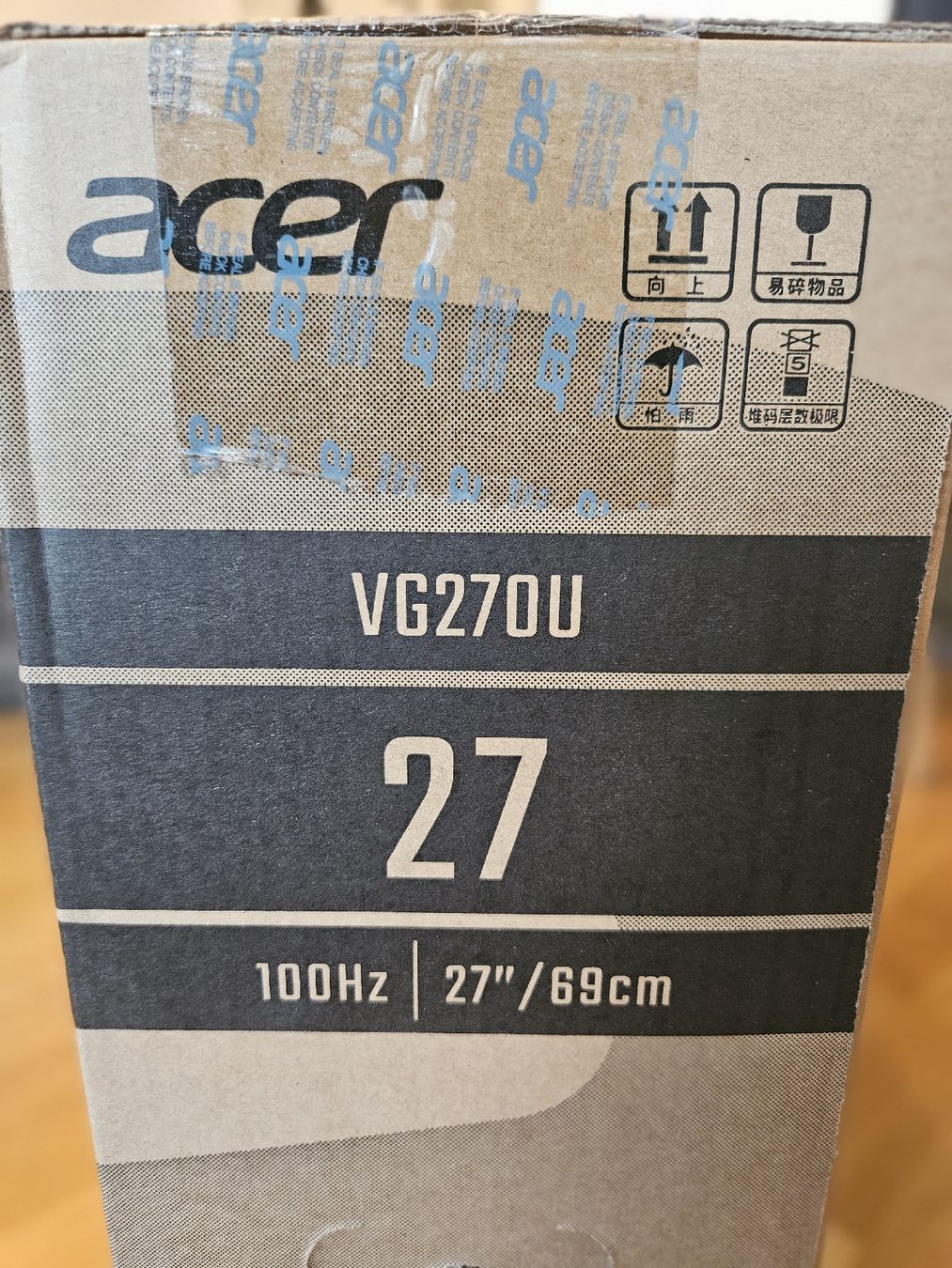 Acer Monitor: ACER Nitro 27" VG270U – Nuovo e nell'imballaggio originale da Unterentfelden venduto da Rednim01 3