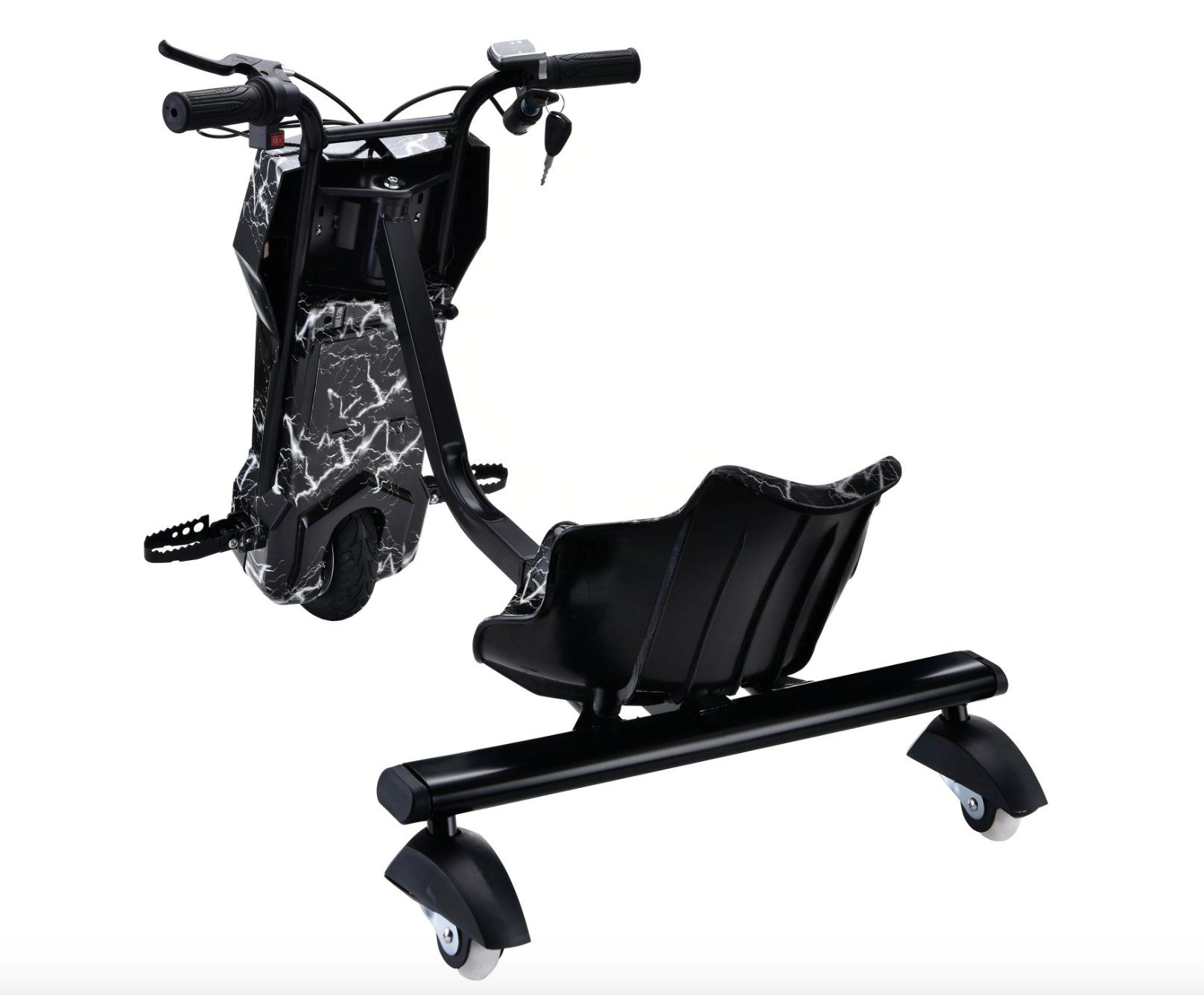 Minimotos: Drift Trike elektrisch schwarz - Gratis Versand – Neuf avec emballage d'origine à Kleinwangen par meinwarenkorb.ch 4