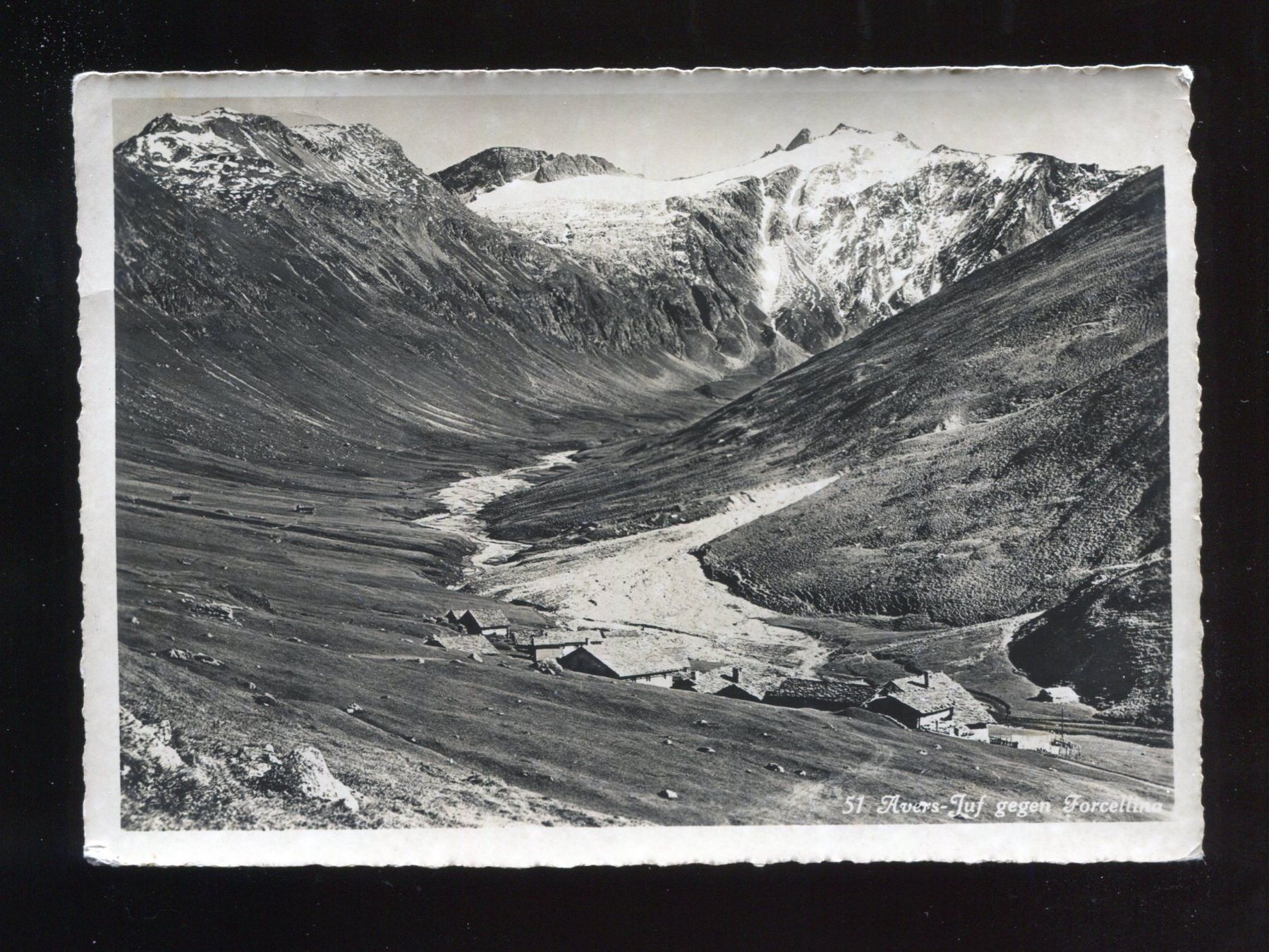 Cartoline postali: Juf, Avers – Usato da Aarau venduto da Elmaar41