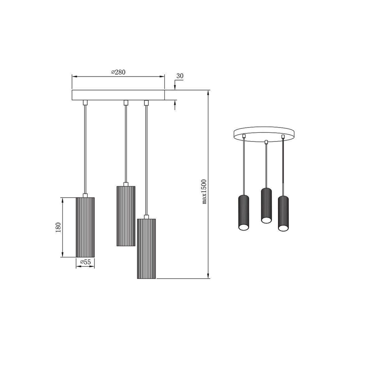 Lampadari & plafoniere: Pendelleuchte, Coffee, Grau, 28 cm Ø – Nuovo (secondo la descrizione) da Kreuzlingen venduto da Smart-Light 6