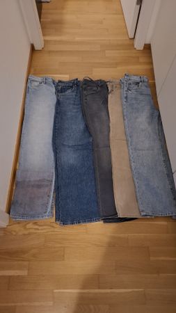 Lot de 5 Jeans femme C&A et H&M taille 40 excellent état
