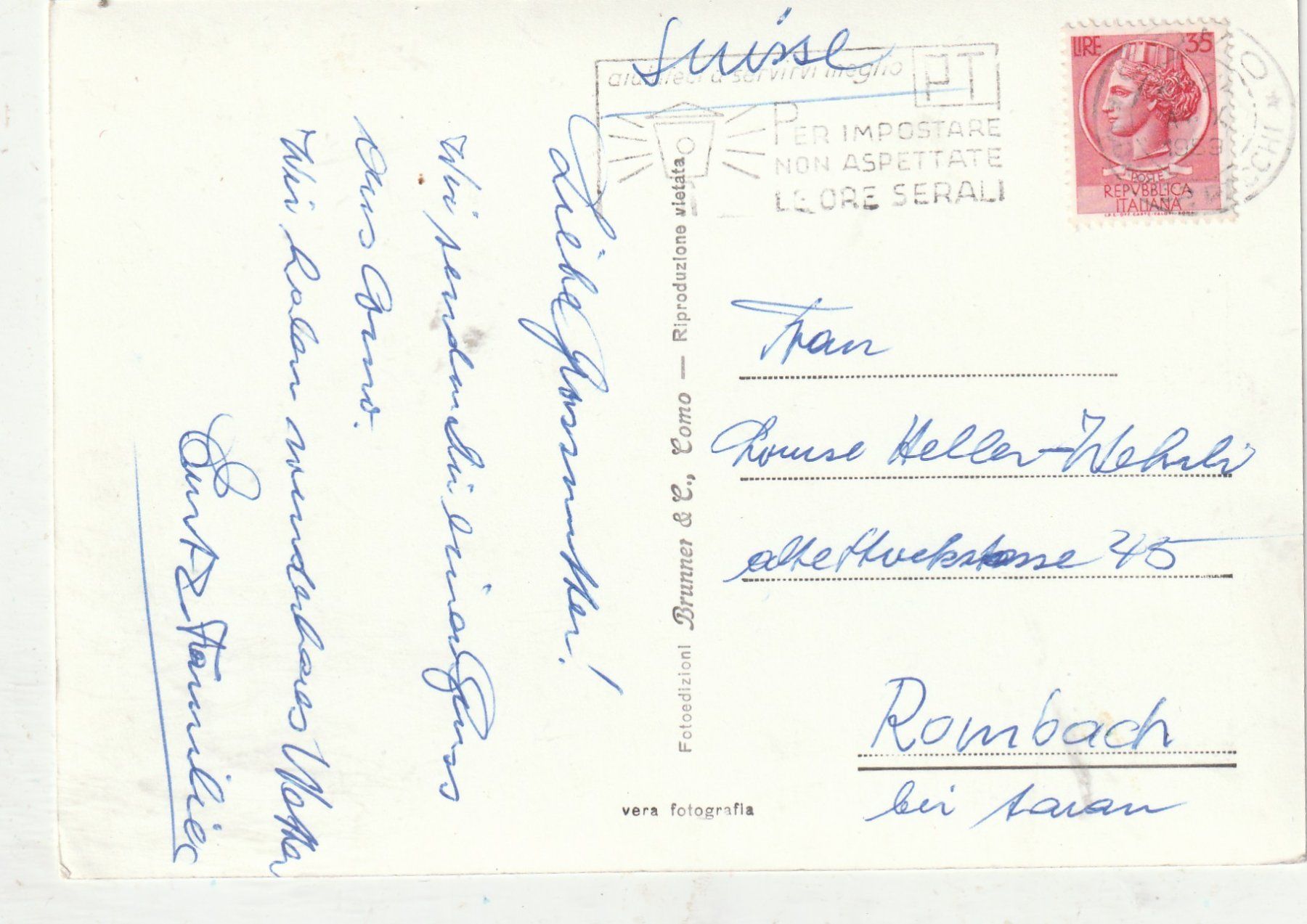Cartes postales: Como – D'occasion à Lumbrein par made02 1