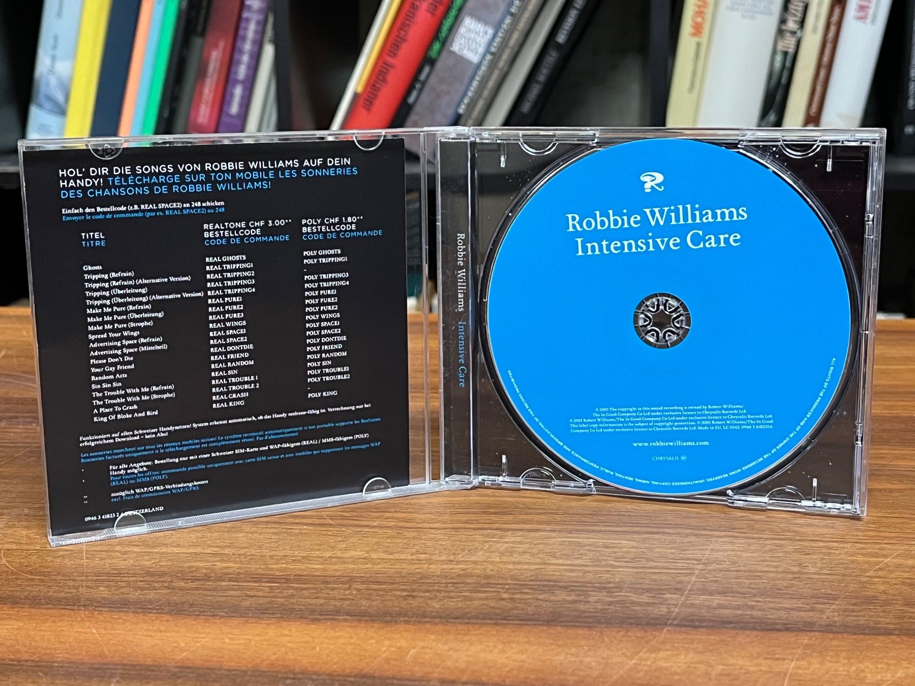 CD: Robbie Williams - Intensive Care - RA11D – Usato da Küsnacht ZH venduto da Jazztilldawn 2