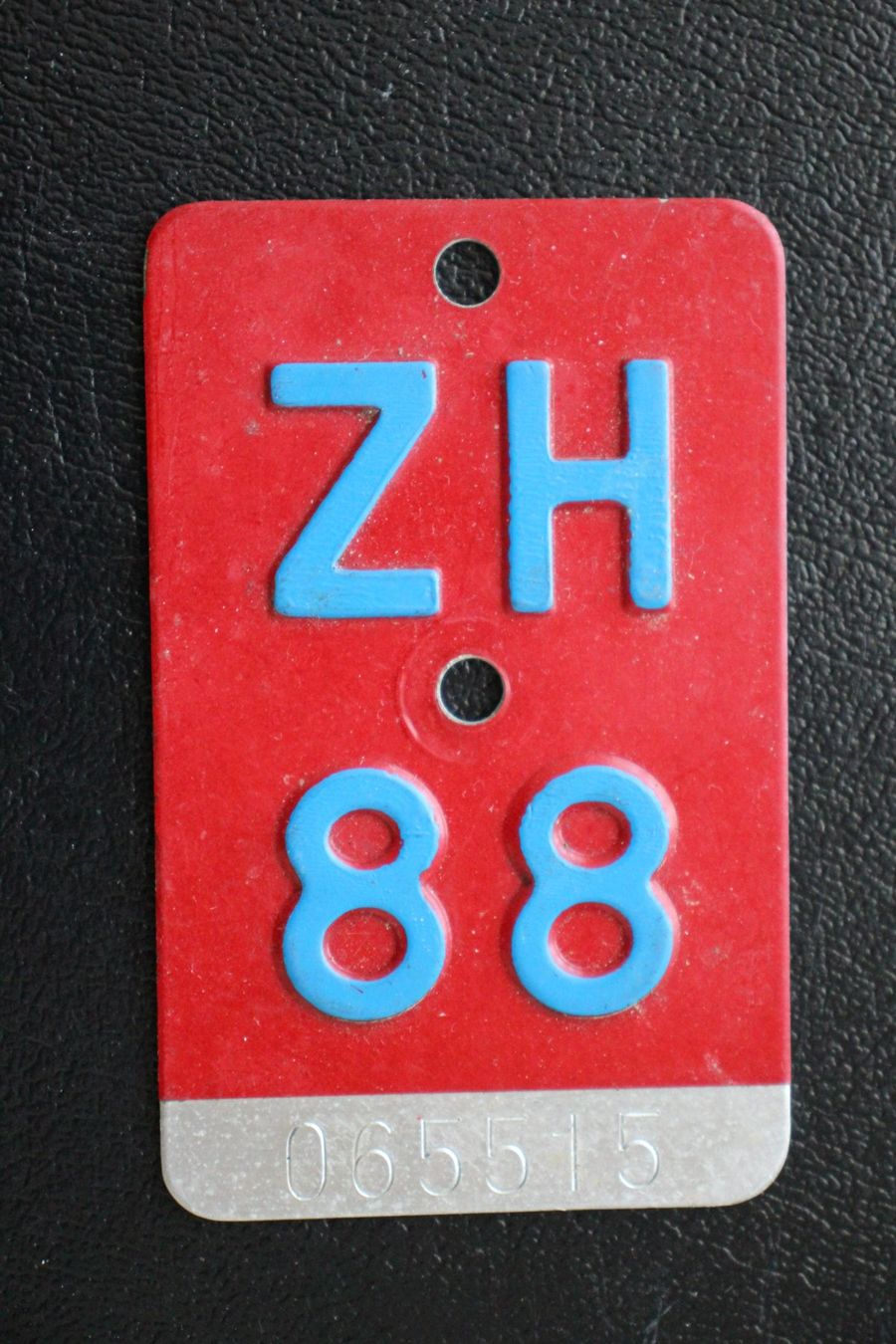 Insegne: Velonummer ZH 88 – Usato da Wiedlisbach venduto da han_n6ff
