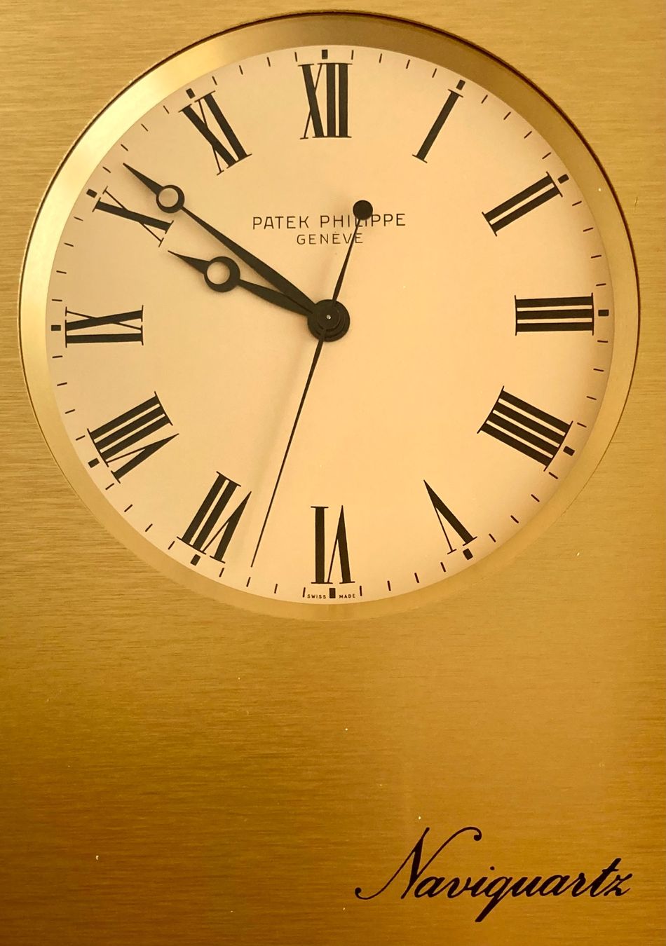 Patek Philippe Orologi da terra & Orologi da parete: Patek Philippe Novoquartz Tischuhr – Usato da Hünibach venduto da Prayingmantis 1