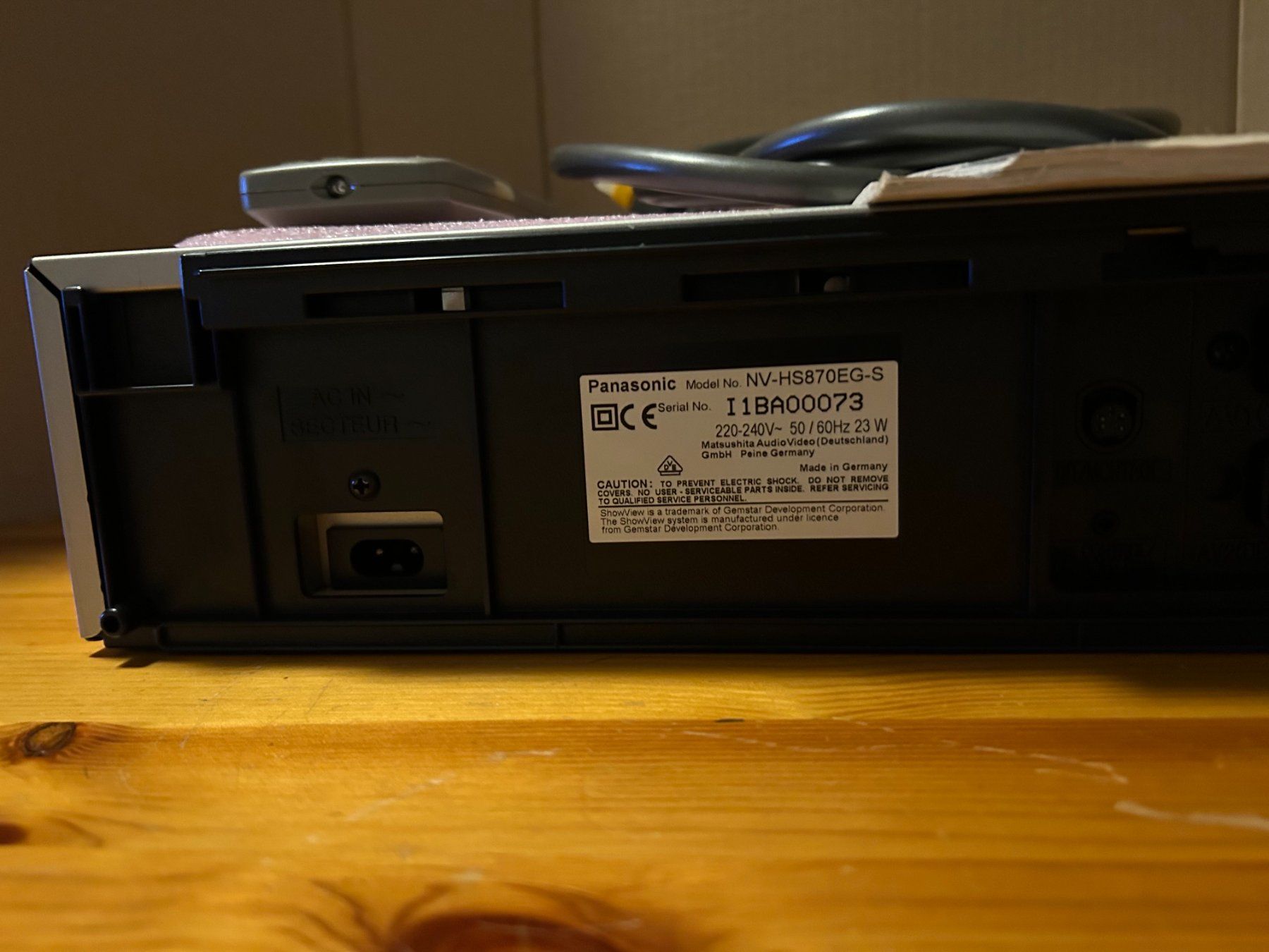 Panasonic Enregistreurs: Panasonic NV-HS870 Super VHS Rekorder – D'occasion à Bern par Fireblades 6