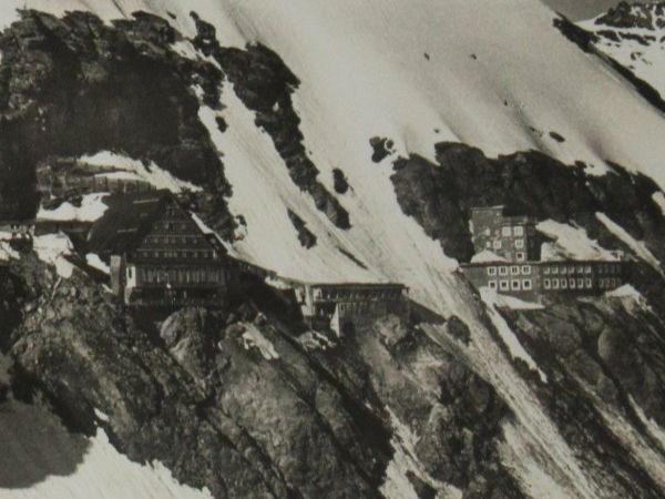 Cartoline postali: Jungfraujoch , Berghaus , Observatorium & Mönch 1938 – Usato da Grenchen venduto da Bluemchen1900
