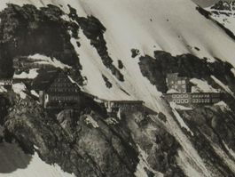 Jungfraujoch , Berghaus , Observatorium & Mönch 1938