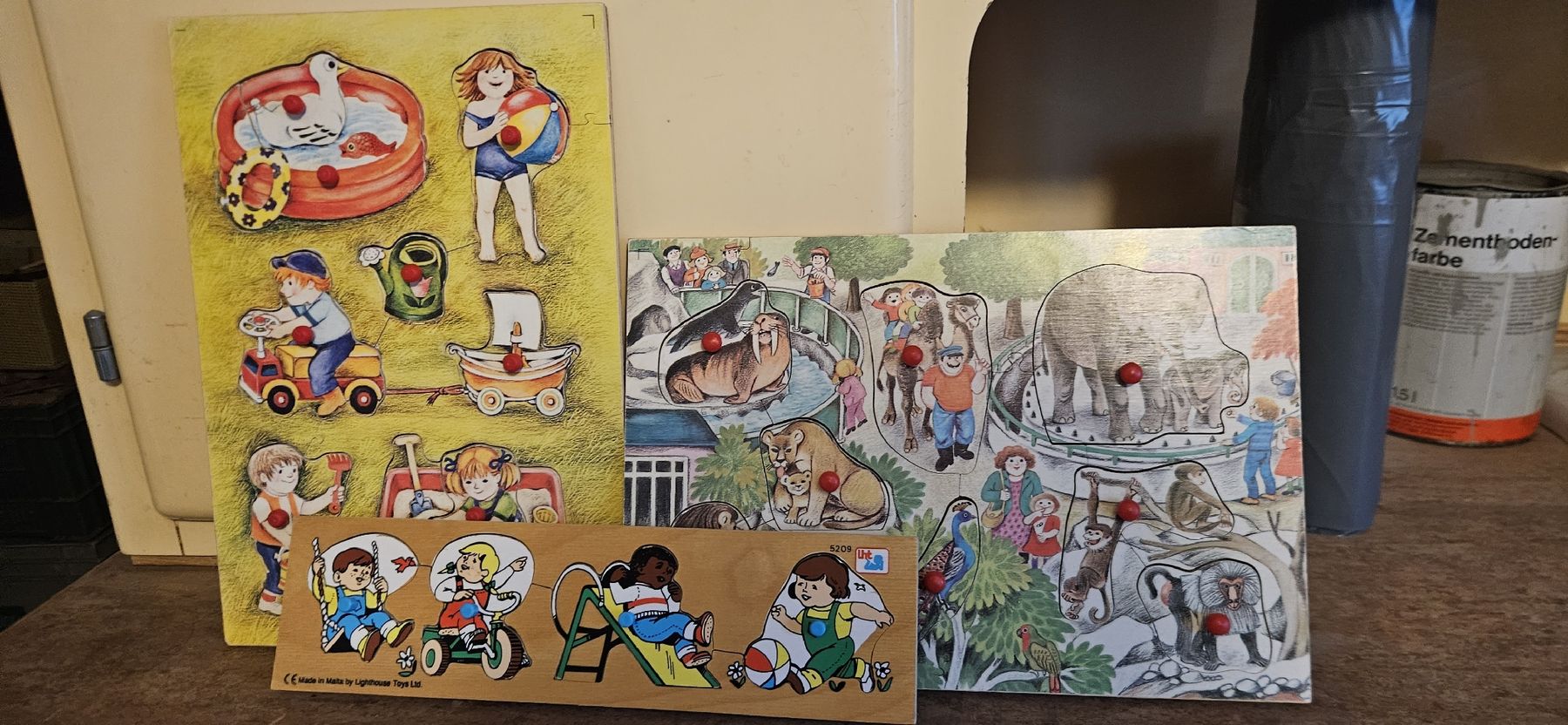 Puzzle: schöne Holzpuzzles – Usato da Wangen SZ venduto da Auction-Sea 1