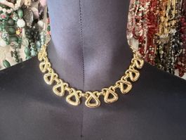 David Grau Vintage Halskette Luxus Modeschmuck 
