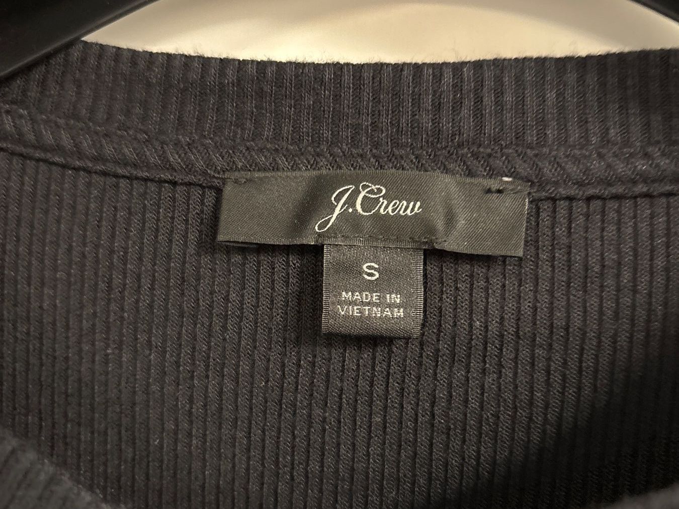 J.Crew T-Shirts: J.Crew Rippstrick Oberteil, schwarz, Grösse S - NEU! – Neu und originalverpackt aus Pfaffhausen von frickda 2
