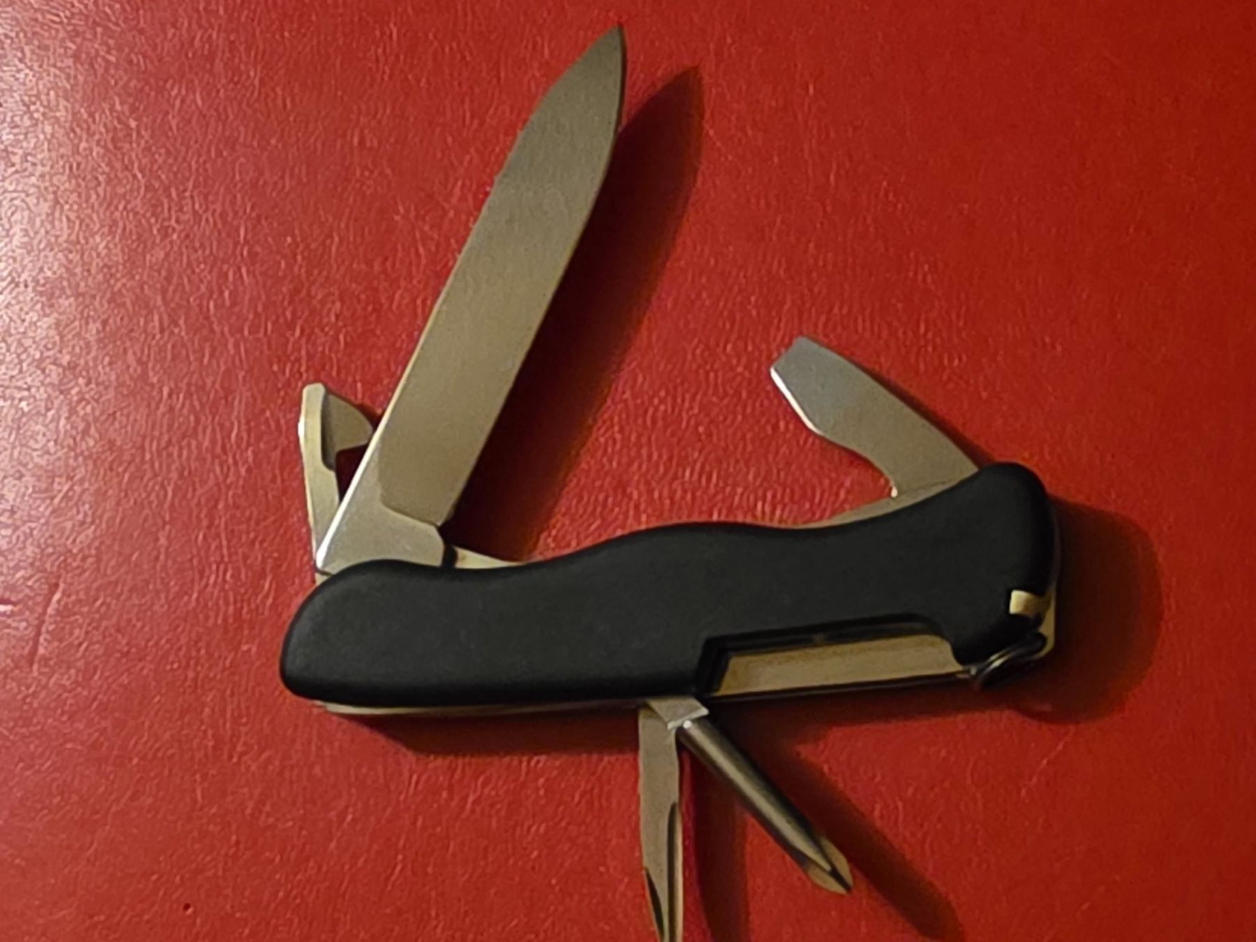 Victorinox Coltelli tascabile: Victorinox Messer Gross mit Werbung neu – Nuovo (secondo la descrizione) da Nyon venduto da freetoys08 1