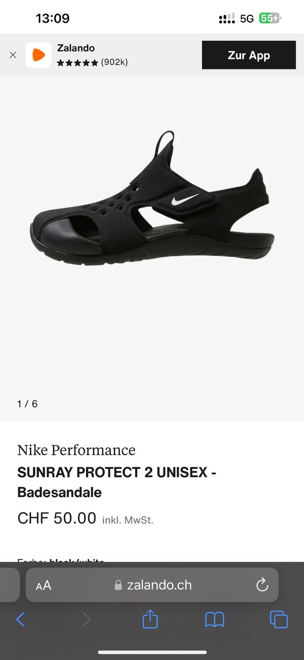 Nike Scarpe da uomo: Nike Sandalen SUNRAY PROTECT Unisex Gr.33 – Usato da Siebnen venduto da dte_9kmw 4