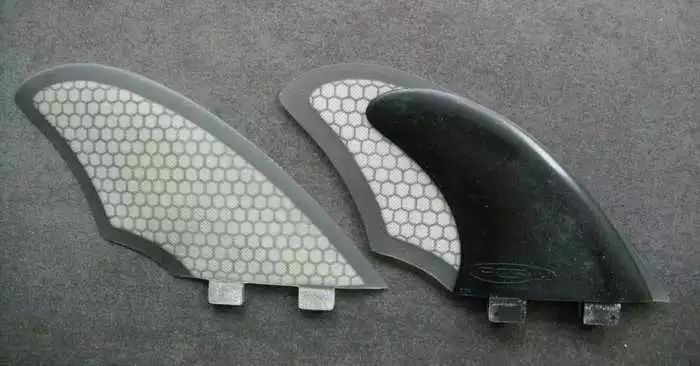 Tavole da surf e di nuoto: Twin Fin Set für Fishboard – Nuovo e nell'imballaggio originale da Winterthur venduto da Neilpryde01 2