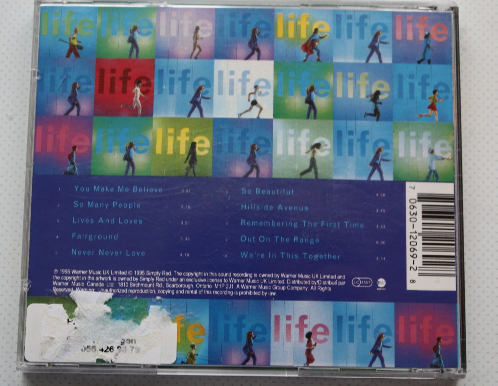 CD: CD Simply Red - Life – Usato da Wettingen venduto da Licht08 1