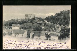 Saint-Cergues, Ortsansicht mit Kurhaus