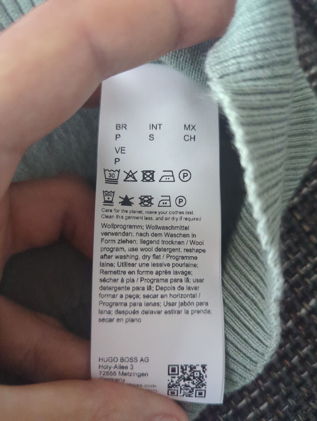 Hugo Boss Maglioni & Felpe: Edler BOSS Pullover, hellgrün, Grösse S, Top Zustand! – Nuovo (secondo la descrizione) da Brugg AG venduto da swiss.sales.force 2