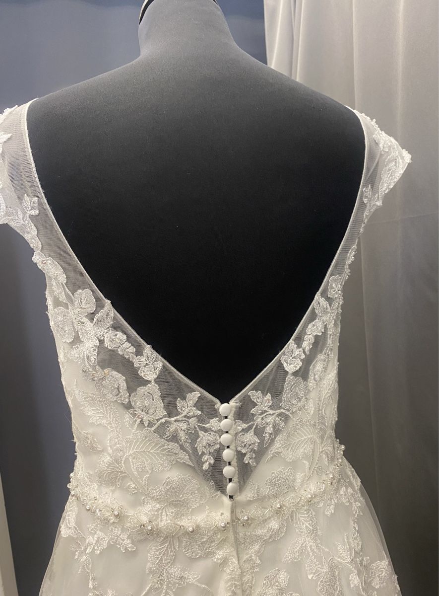 Kleider: Wunderschönes Brautkleid Gr.36 - Spitze Tüll – Neu (gemäss Beschreibung) aus Schlatt ZH von mak_wrr6 4