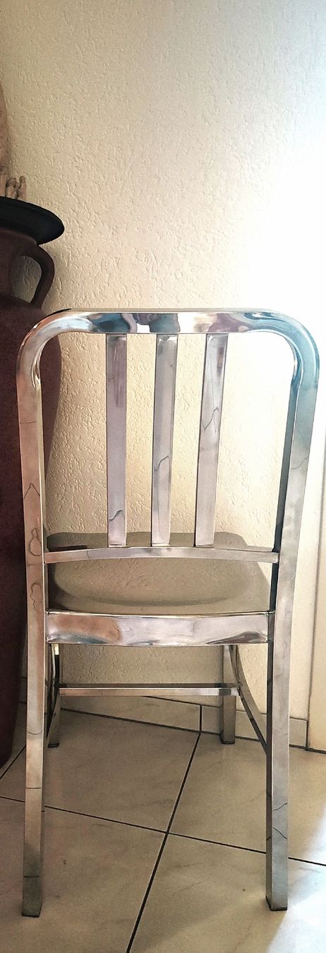 Sedie: Aluminium Navy chair. – Usato da Biel/Bienne venduto da notfun 1