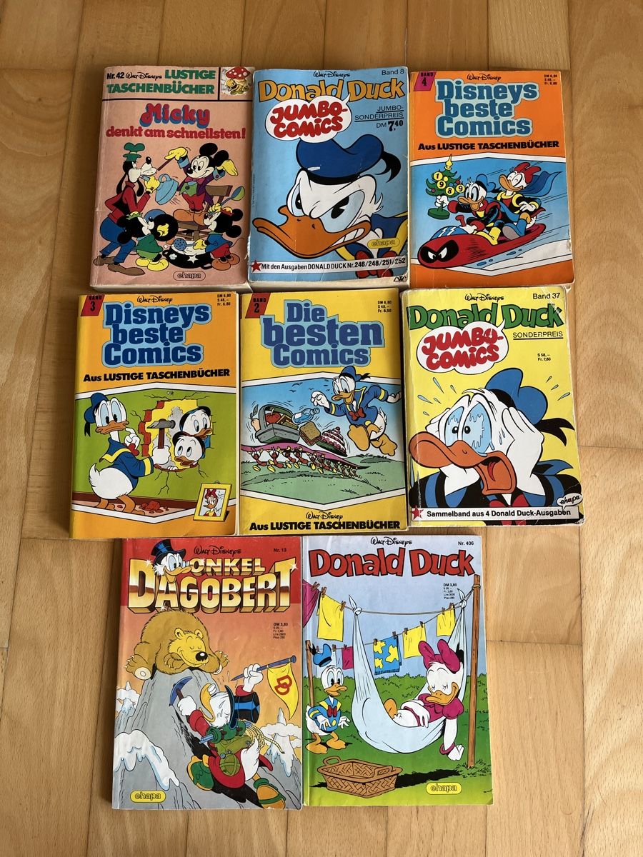 Fumetti: LTB 8 Stk aus den 80-er – Usato da Uetikon am See venduto da erz13