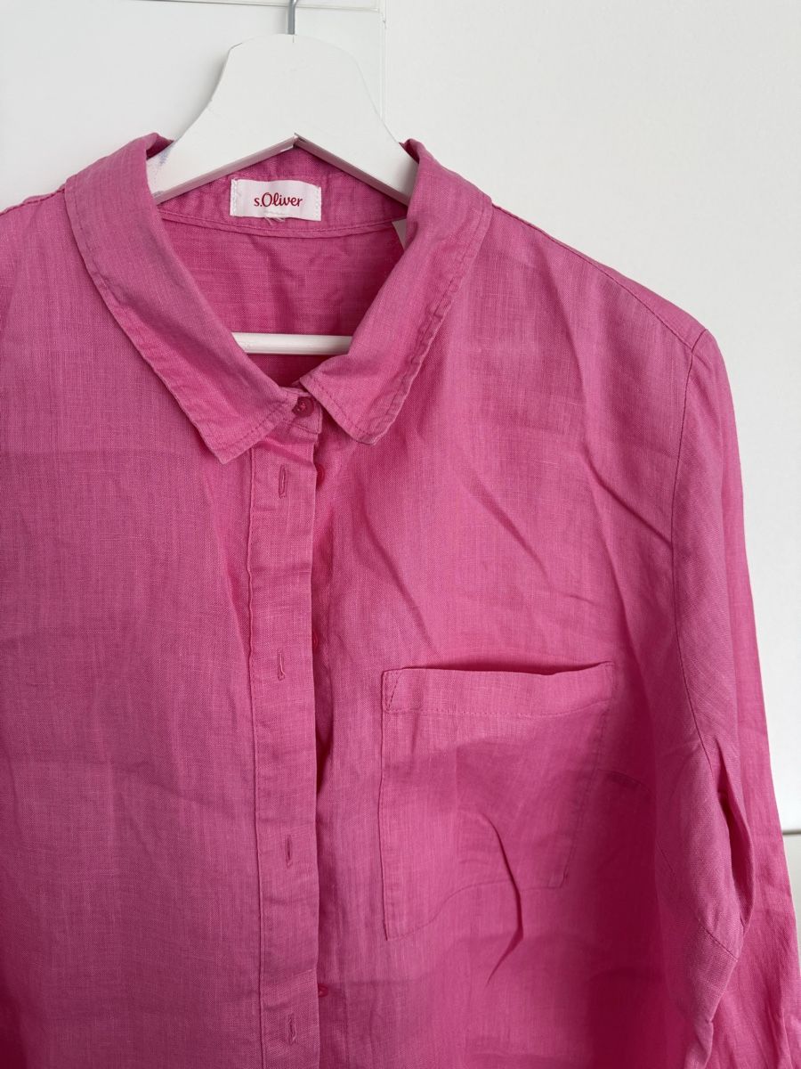 S.Oliver Camicette: Leinenbluse s.Oliver Pink – Nuovo (secondo la descrizione) da Zürich venduto da mel_87ct 1