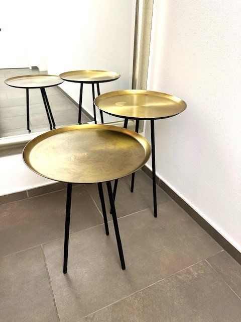Interio Tische: *  2  eR SeT  BeiSteLLtischLi  * – Gebraucht aus Winkel von zeho 5