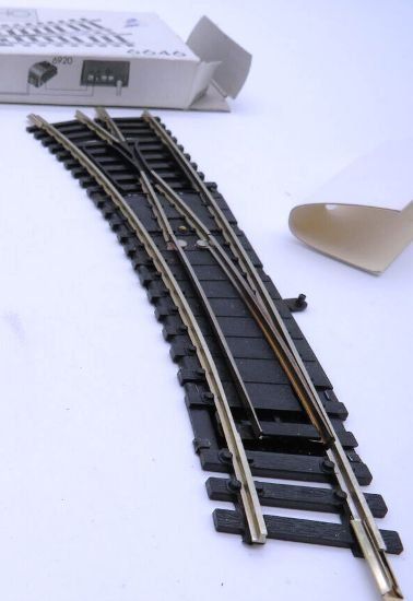Fleischmann Modelleisenbahnen: Fleischmann H0 6646: Bogenweiche links, Neusilber Pr. 2,7 mm – Neu und originalverpackt aus Brüttisellen von Rentner44zh 1