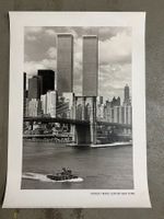 Poster WTC World Trade Center New York Poster Verkerke 1996